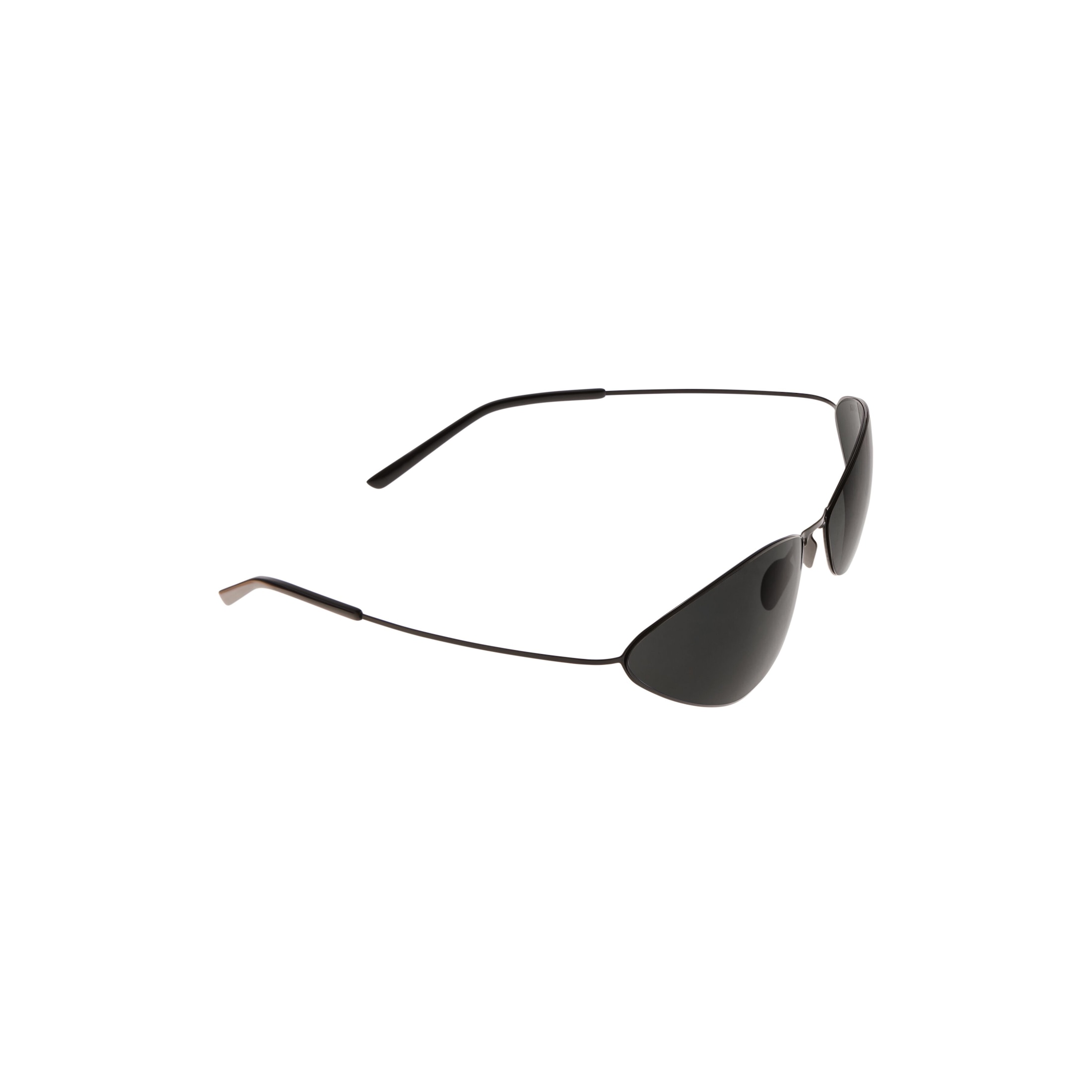 Malibu Round Sunglasses in Black - Image 7